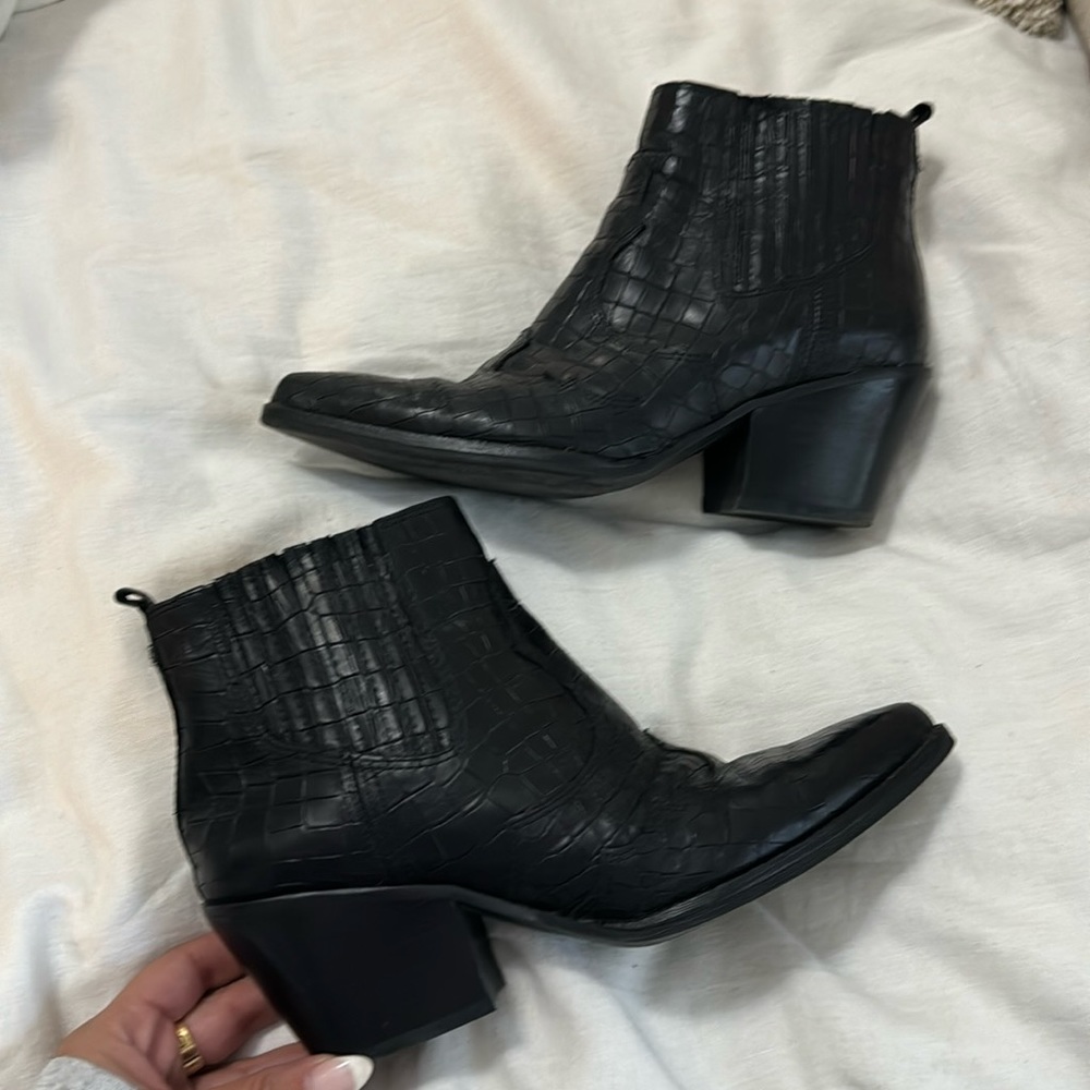 Croc Booties from Sam Edelman